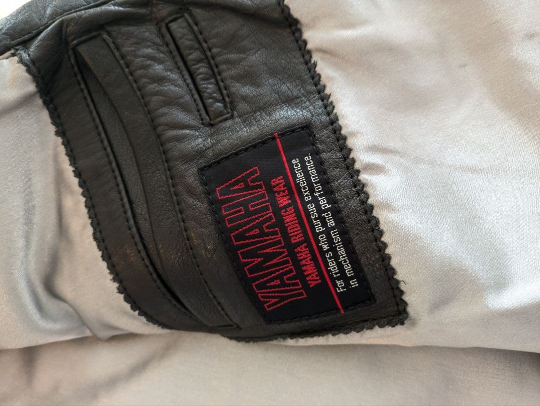 90s ヴィンテージ　YAMAHA ライダースジャケット