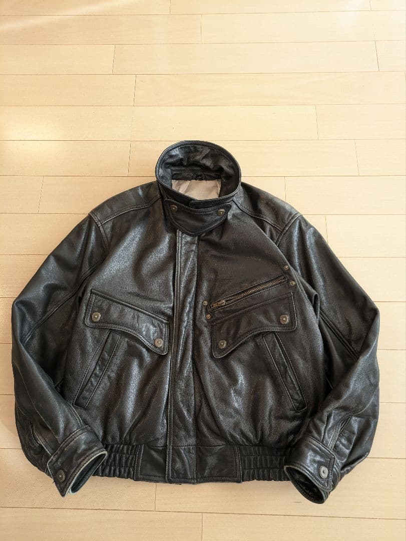 90s ヴィンテージ　YAMAHA ライダースジャケット