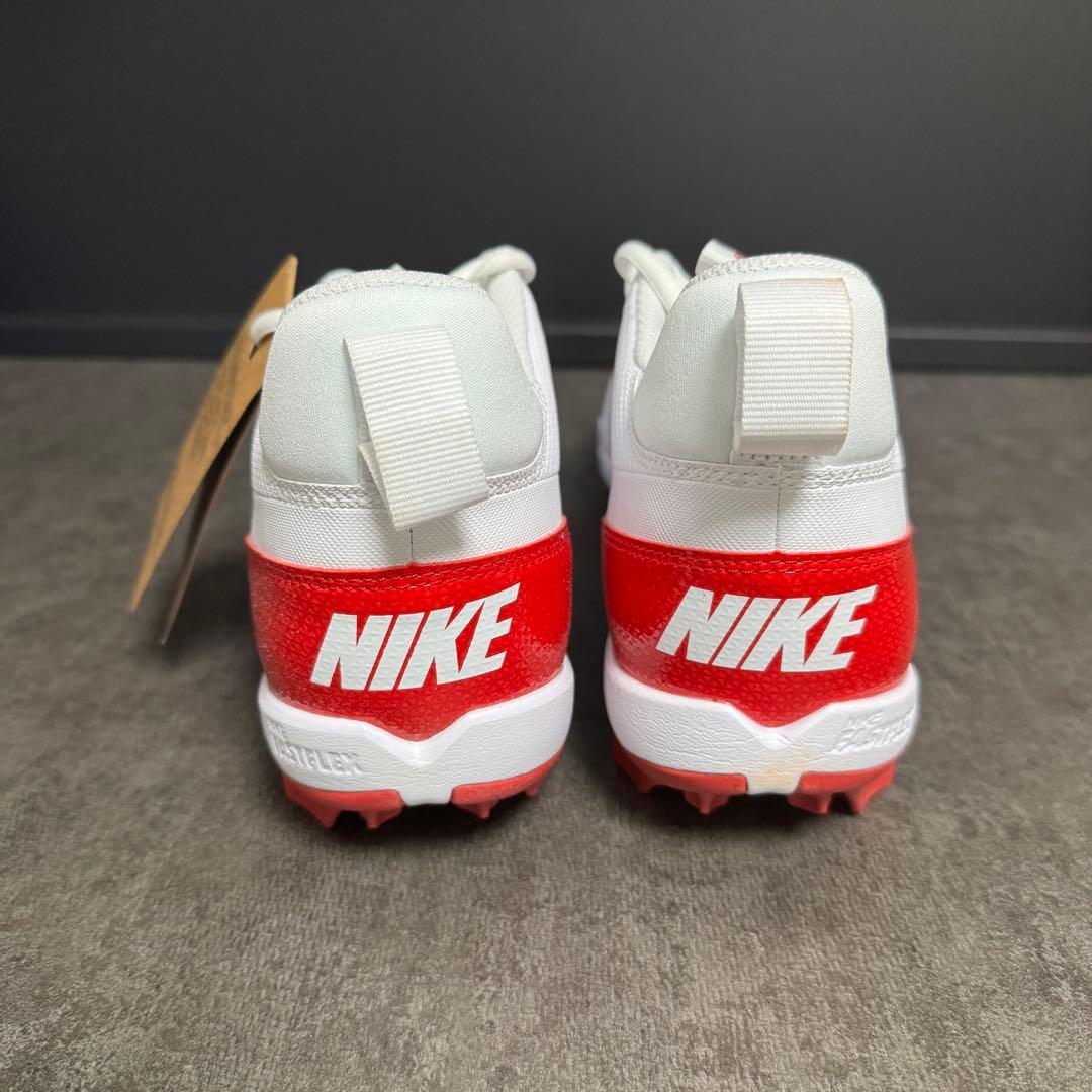 NIKE alpha manace shark レッド 赤 アメフト スパイク