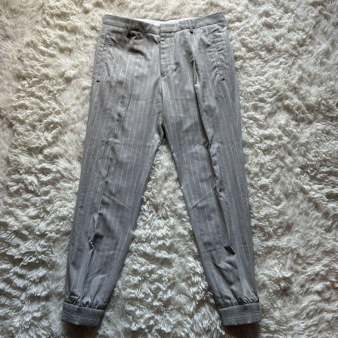 極美品/L ヒューゴボス　セットアップ　スーツ　テーラードジャケット　ダブル