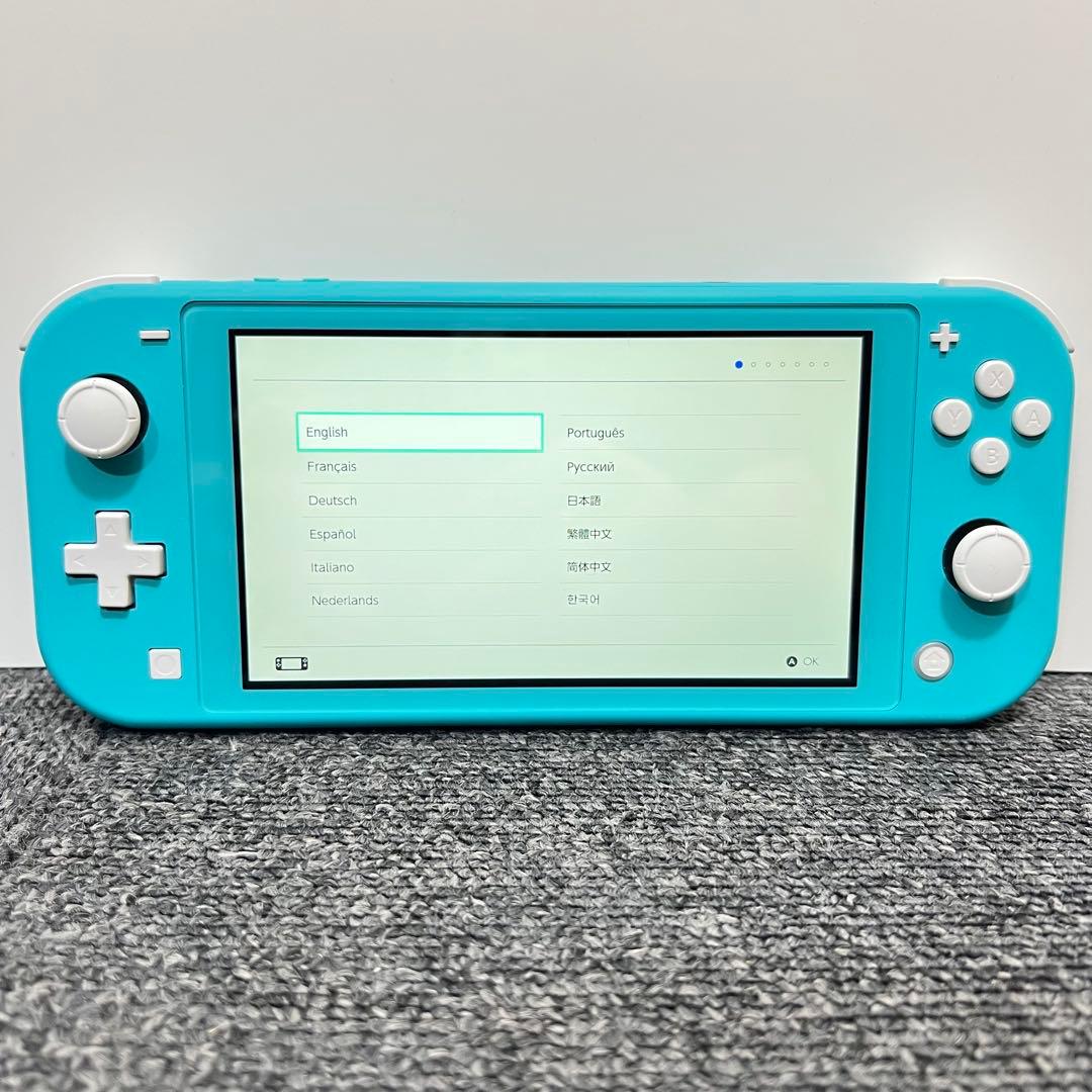 S*a様 スイッチライト SwitchLite ターコイズ 本体 2021年製