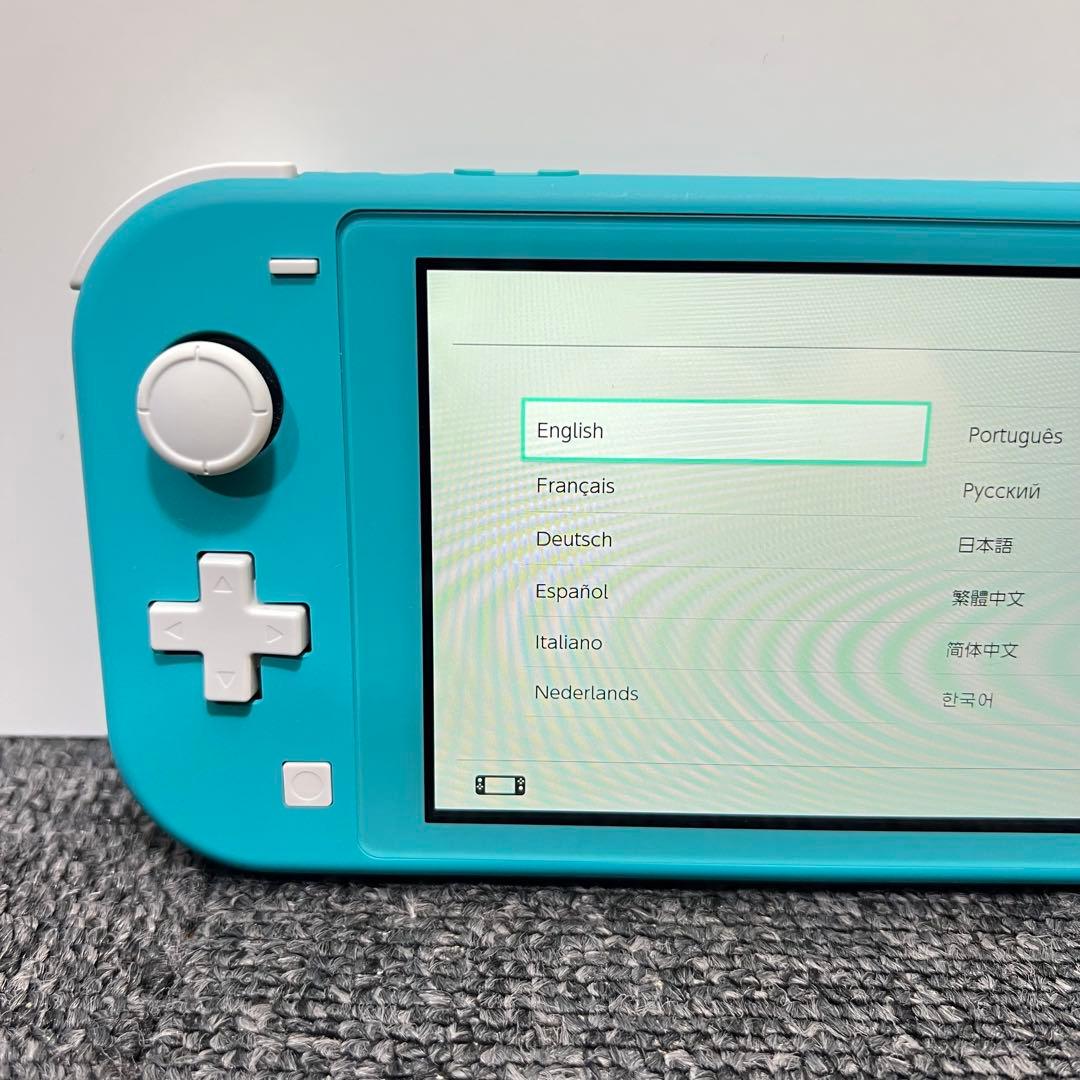 S*a様 スイッチライト SwitchLite ターコイズ 本体 2021年製