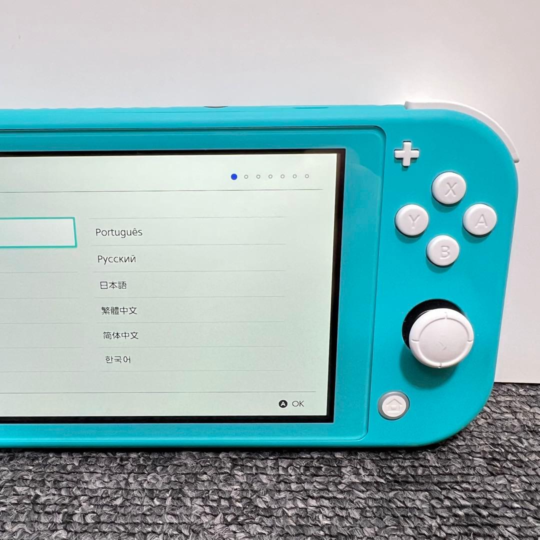 S*a様 スイッチライト SwitchLite ターコイズ 本体 2021年製
