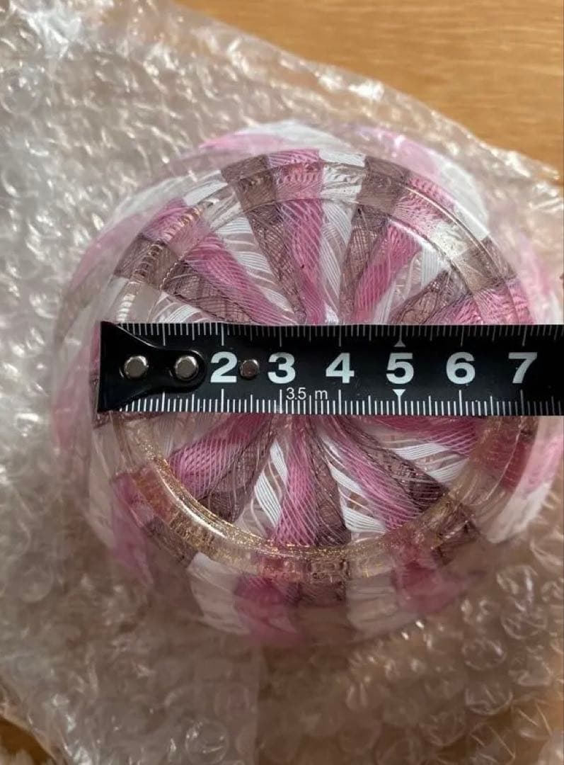 イタリア フィリグラーナ ボール ヴェネチアングラス ムラノ ガラス