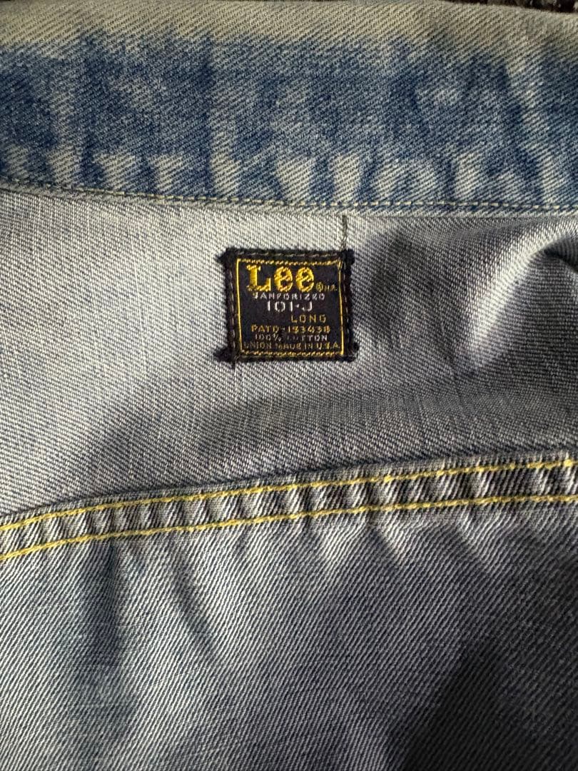 70s USA製 Lee 101-J LONG デニムジャケット