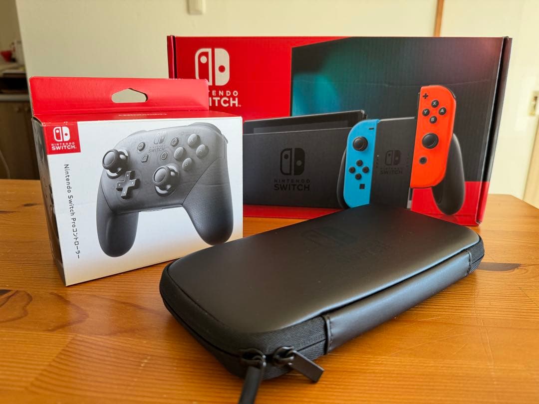 Nintendo Switch　プロコントローラー　本体ケース追加