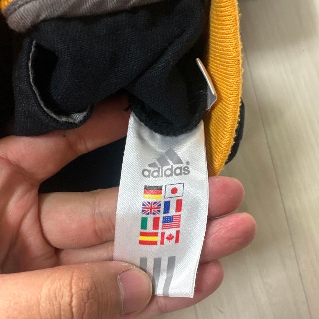 【激レア】adidasジャージ コットン バイカラー サイズO 万国タグ