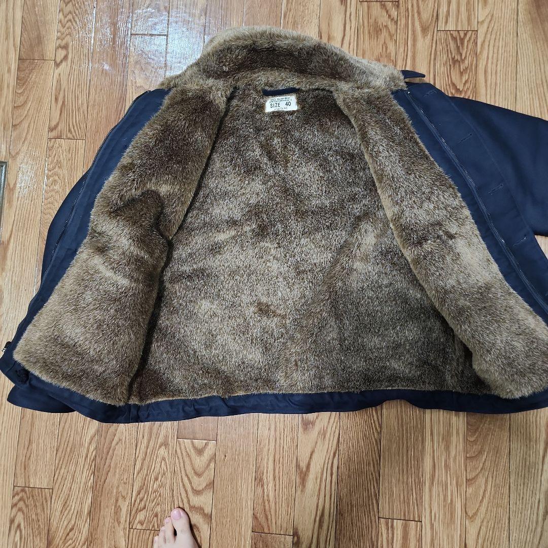 HOUSTON ヒューストン N-1 デッキジャケット ネイビー 40