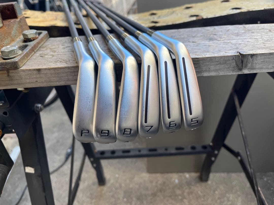 中古アイアン　テーラーメイド P770 2023 6本セット　travil 85