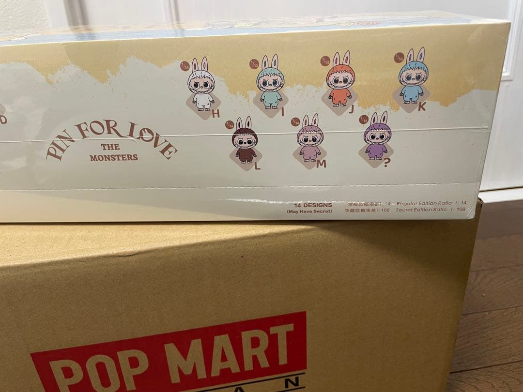 ラブブ　PIN FOR LOVE 　アソートボックス　　新品未開封　シュリンク付