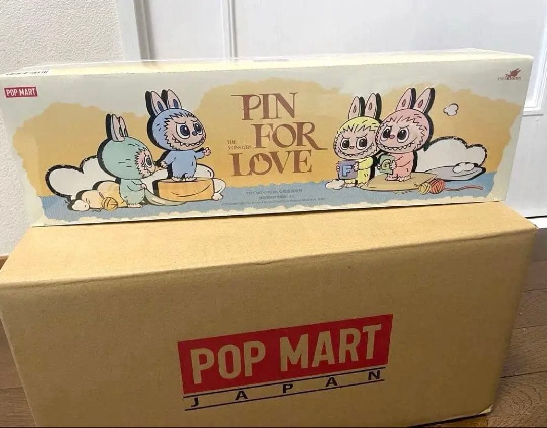 ラブブ　PIN FOR LOVE 　アソートボックス　　新品未開封　シュリンク付