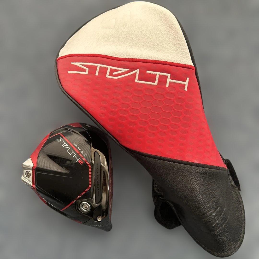 《テーラーメイド》STEALTH2 ステルス2ドライバーヘッド9.0°＋カバー