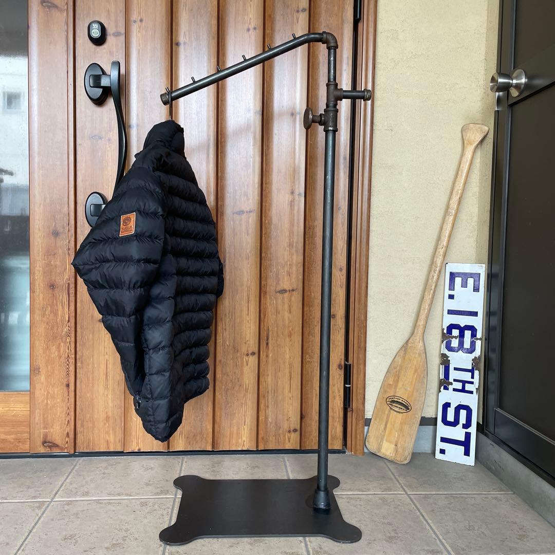 インダストリアル 配管パイプ スラントハンガー アイアン ラック 無骨 シャビー