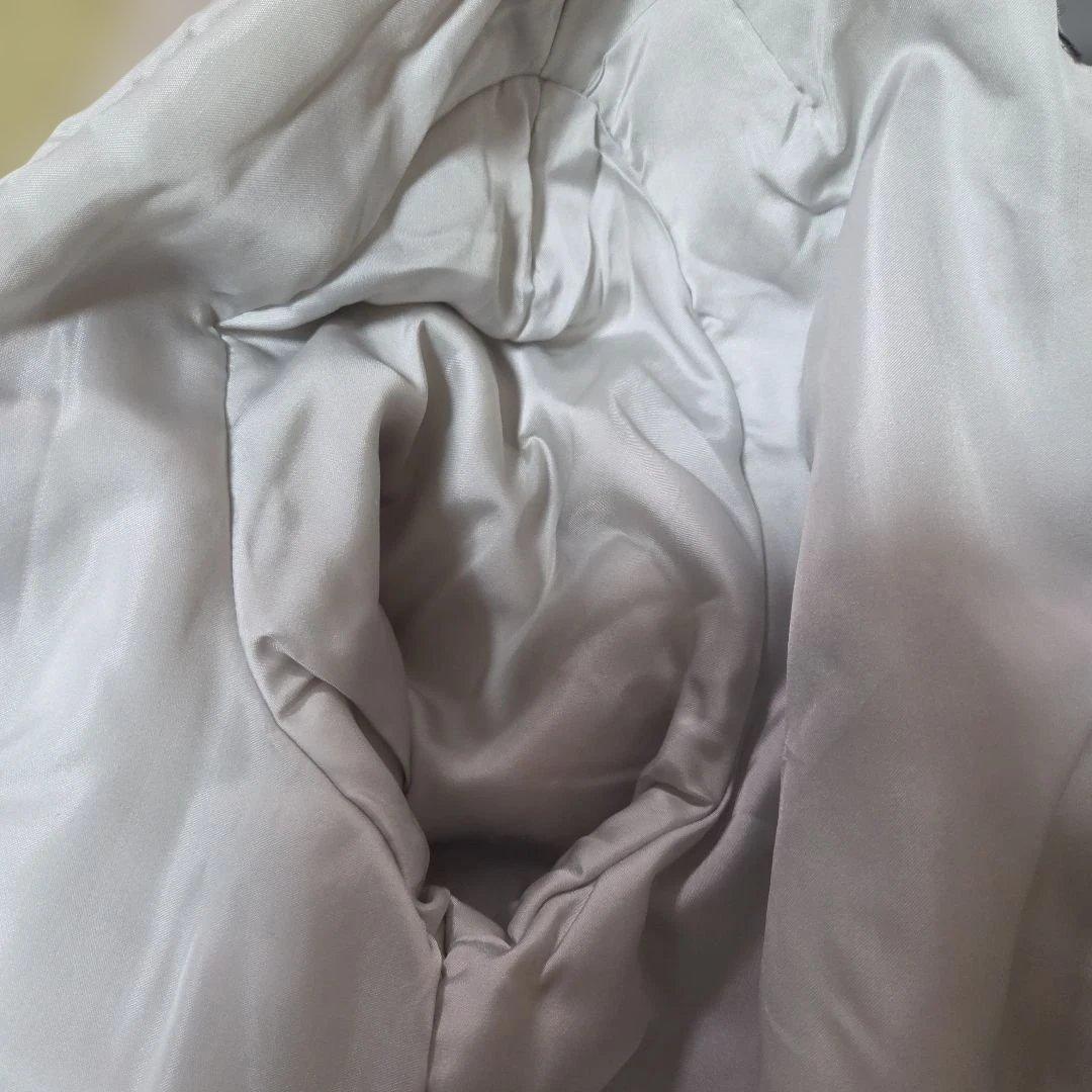 極美品 SAGAFOX ホワイトフォックス ハーフコートサイズ13号 銀サガ