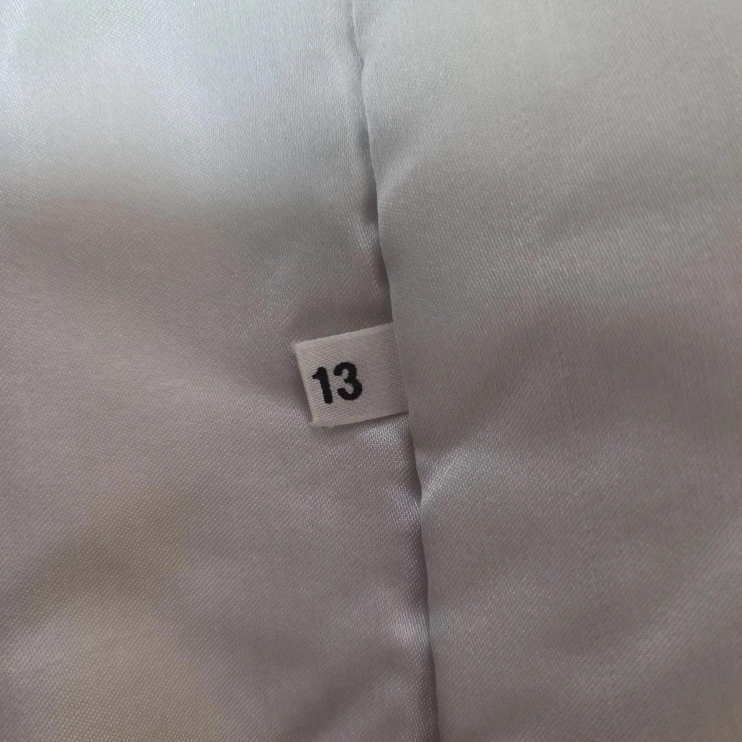 極美品 SAGAFOX ホワイトフォックス ハーフコートサイズ13号 銀サガ