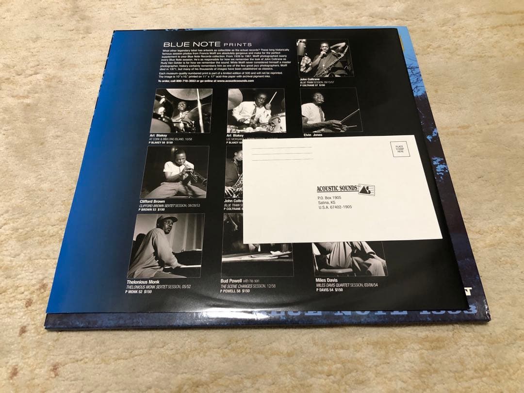 Lou Donaldson Blues Walk 45rpm 2LP 高音質
