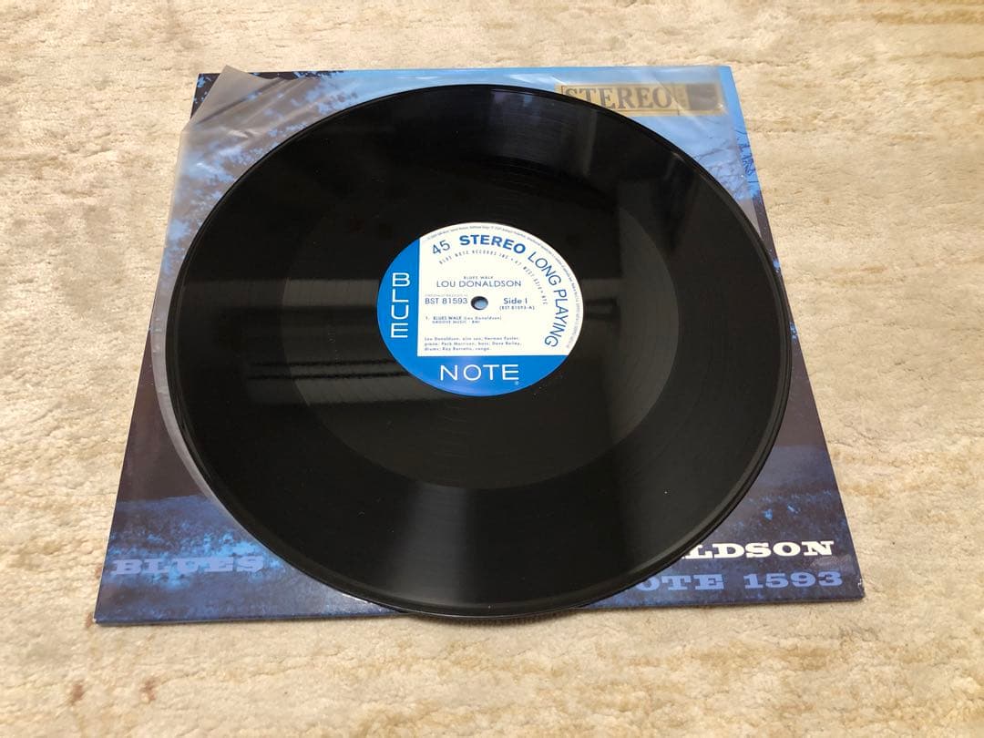Lou Donaldson Blues Walk 45rpm 2LP 高音質