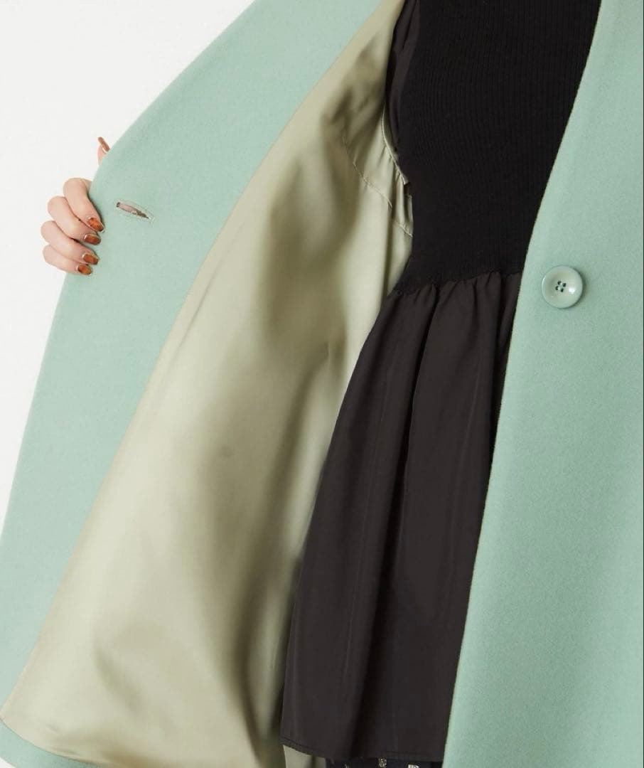 ウール100% コート　Tiara SCOTCLUB