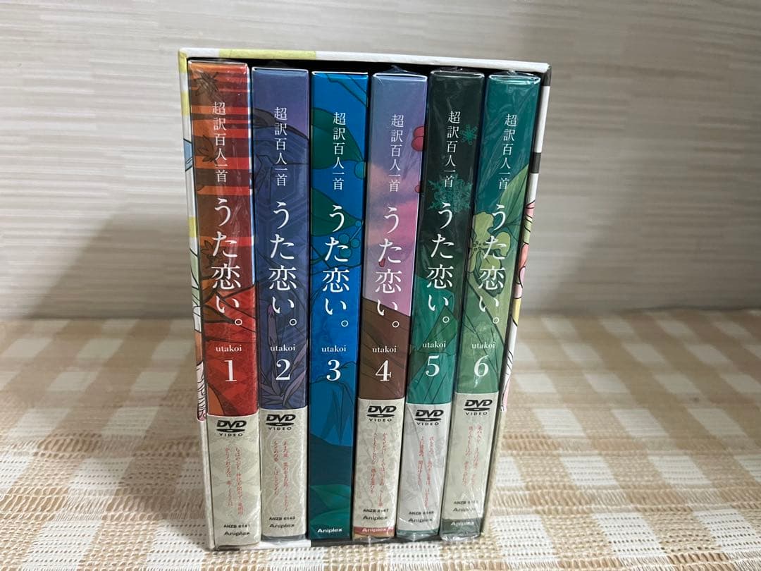 超訳百人一首 うた恋い。初回全6巻セット DVD