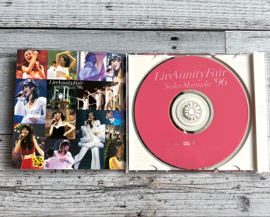 邦楽 Seiko Matsuda Live Vanity Fair '96 DVD