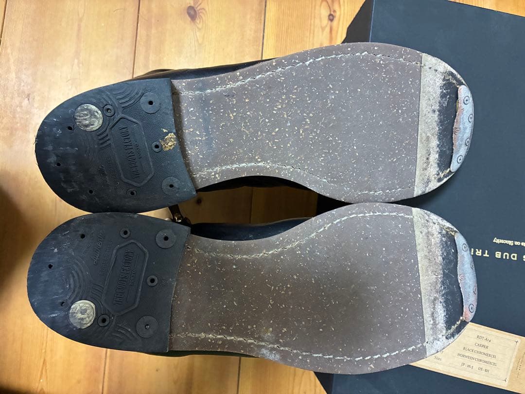 ローリングダブトリオ キャスパー US8.5 クロムエクセルレザー