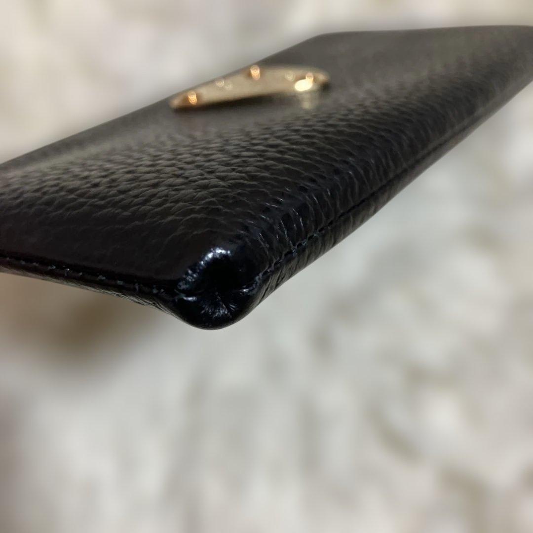 ATAO limoケリー 黒 レザー 長財布