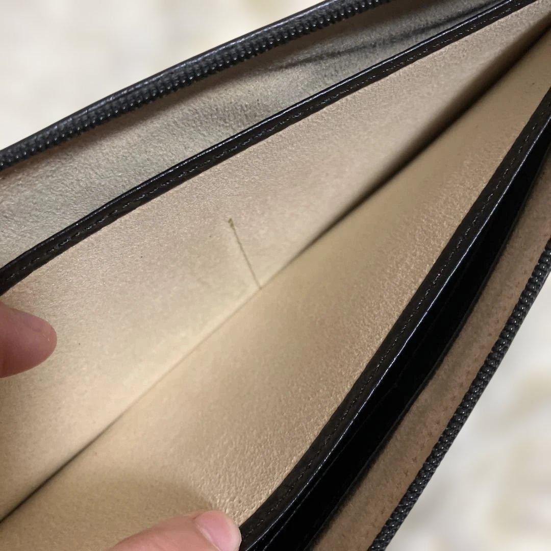 ATAO limoケリー 黒 レザー 長財布