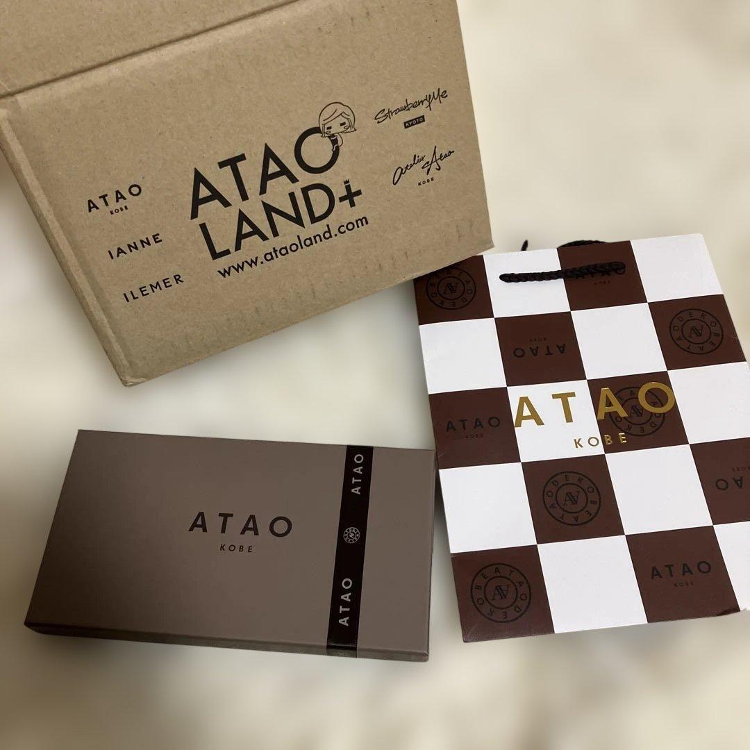 ATAO limoケリー 黒 レザー 長財布