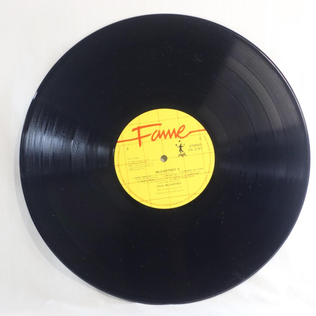 英LP Paul McCartney II 2 UK盤 Stereo