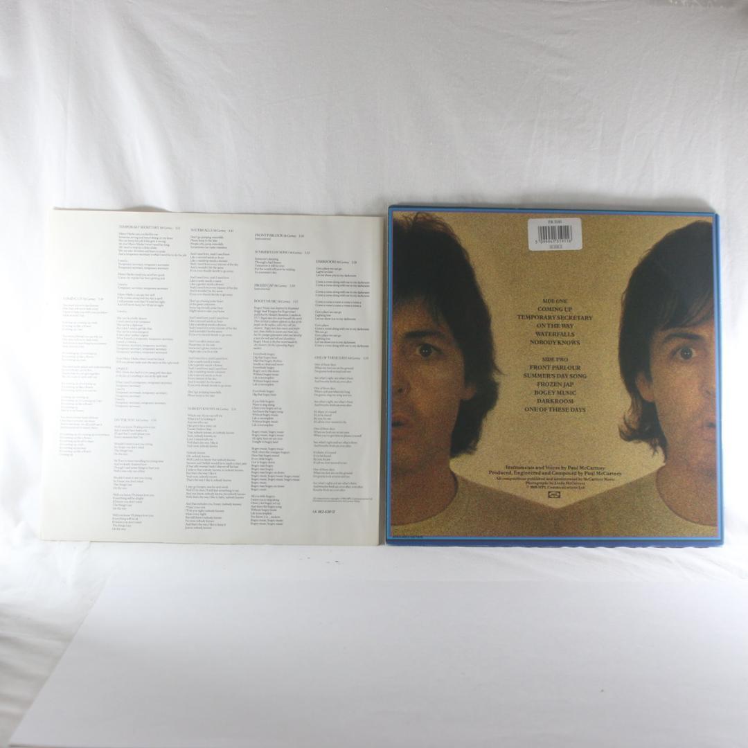 英LP Paul McCartney II 2 UK盤 Stereo