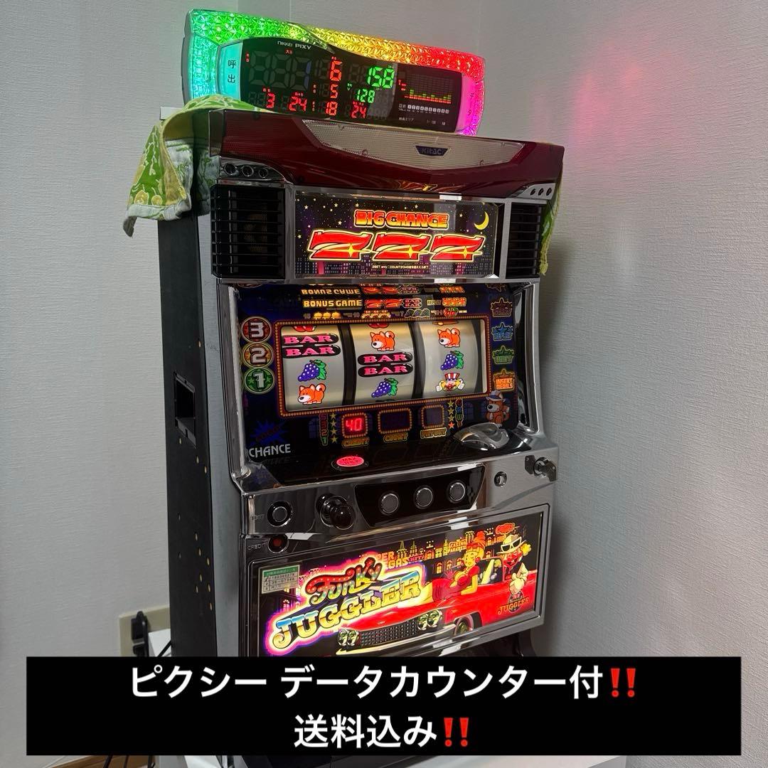 ファンキージャグラー 5号機 実機 データカウンター付