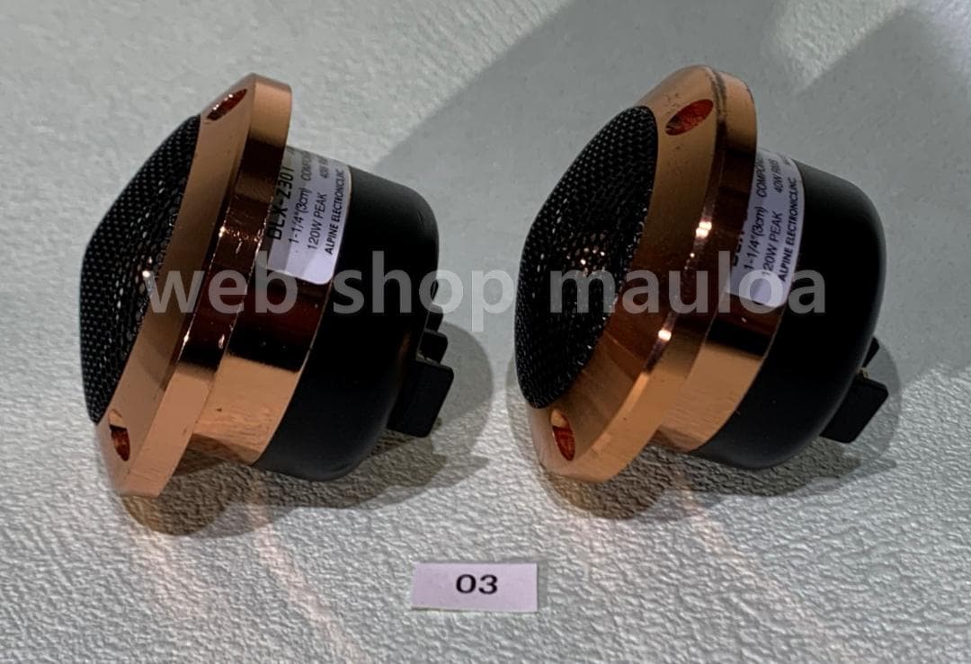 ALPINE アルパイン DLX-Z30T ツィーター (ユニットのみ) ③