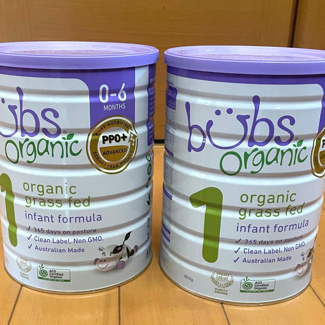 バブスオーガニック 粉ミルク 800g x 2缶