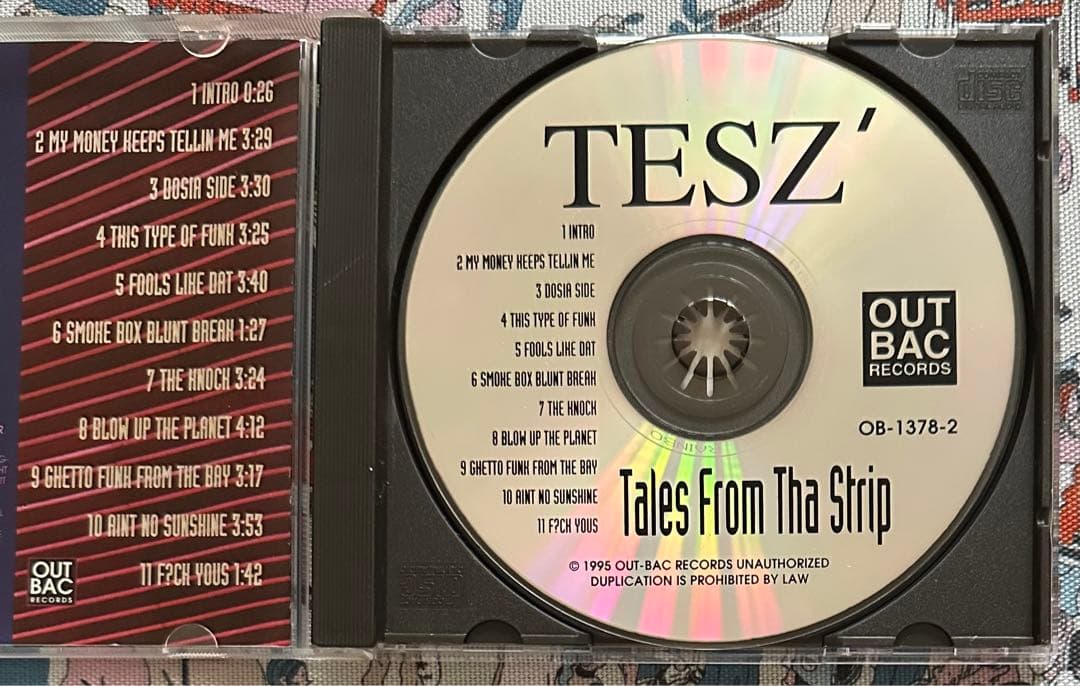 洋楽 G RAP TESZ Tales From Tha Strip CD