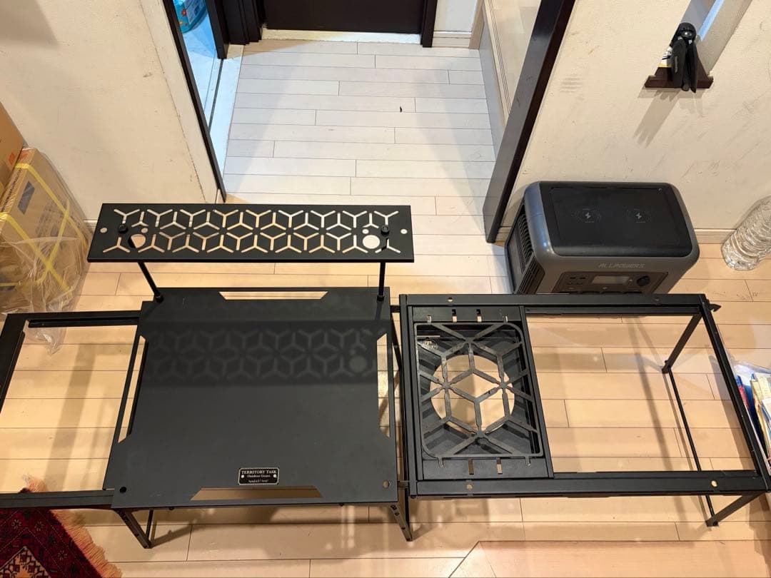 【超お得！限定オマケ付き‼️】テリトリータスクテーブルセットブラック