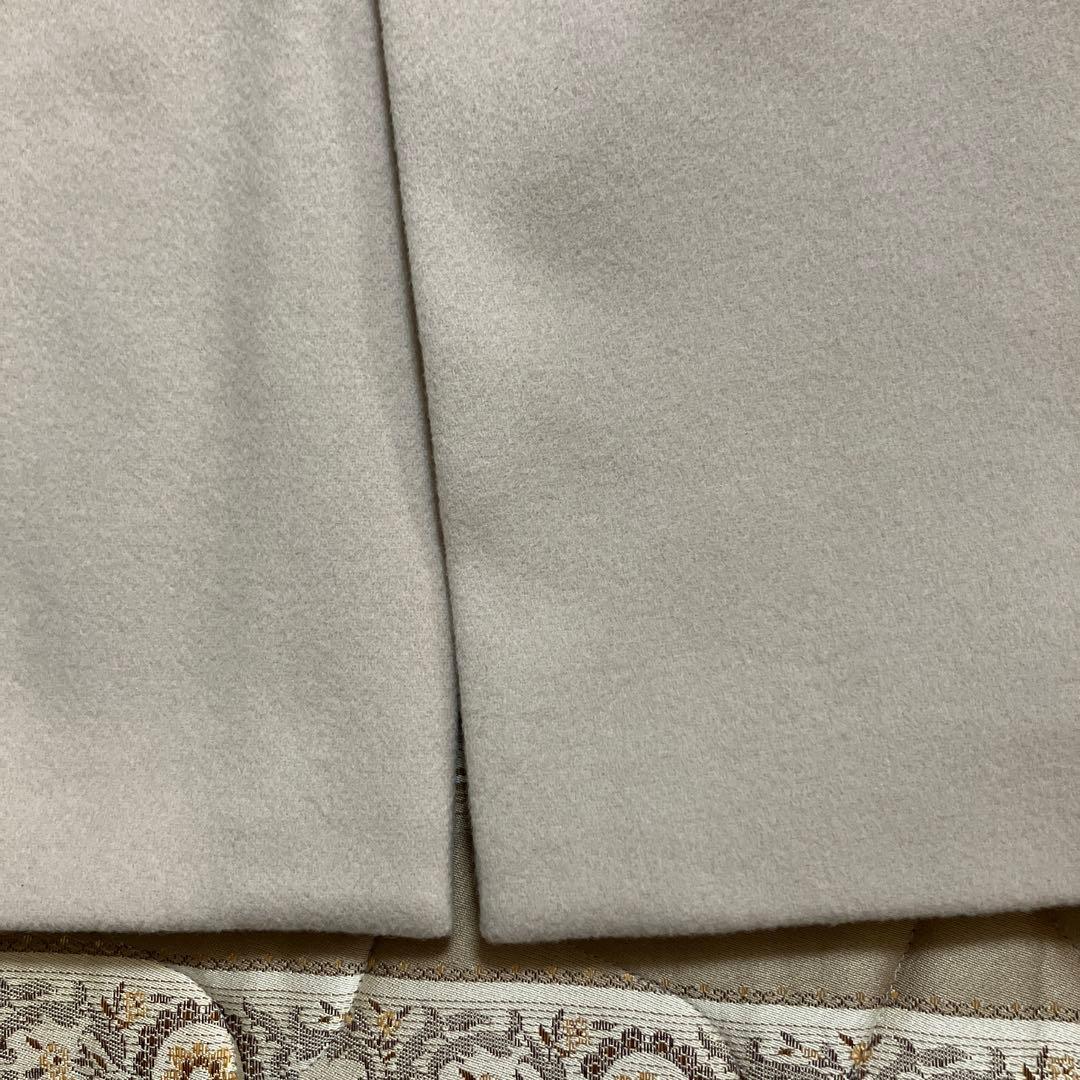 IENA MANTECO オーバーチェスターコート　38　ナチュラル　訳あり