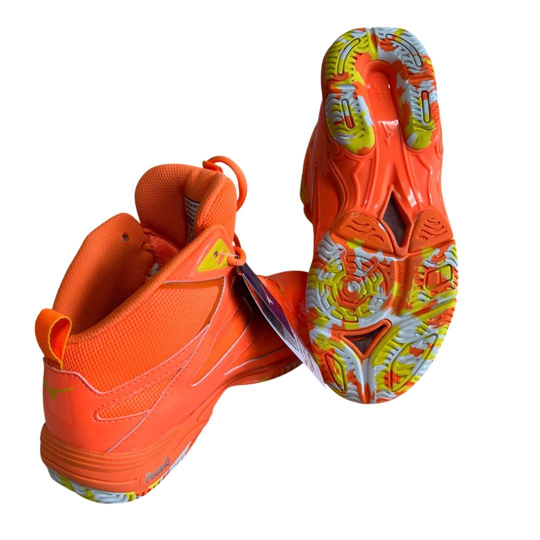 MIZUNO オレンジ シューズ スニーカー エアロビクス 23cm 新品タグ付