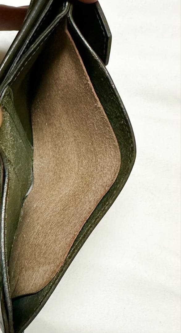 極美品✨Beer Belly ビアベリー 二つ折り黒レザーコンパクトウォレット