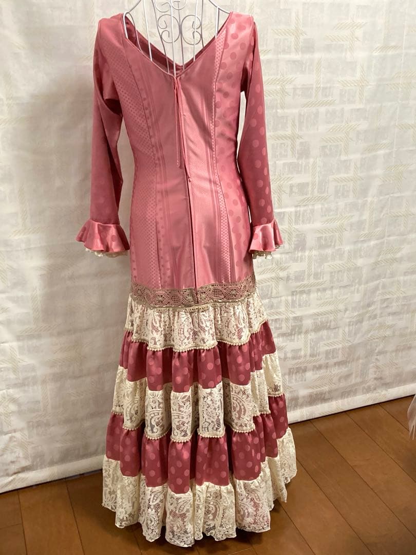 フラメンコ衣装　マリキータ　ワンピース　シージョ