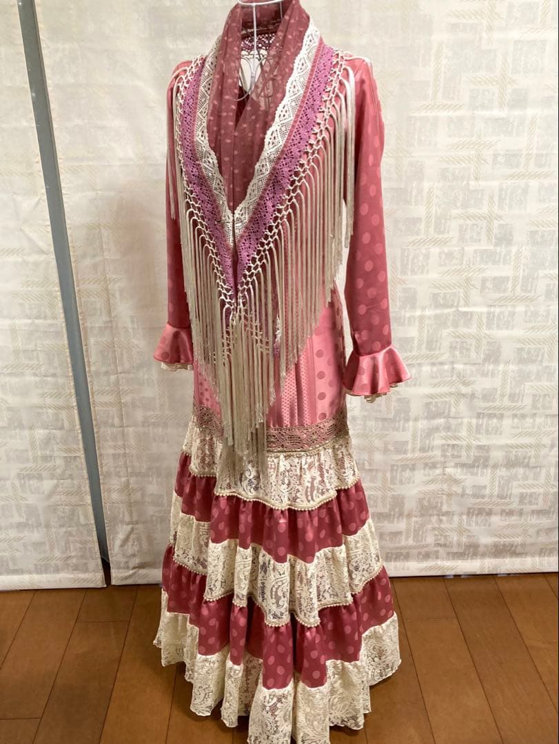 フラメンコ衣装　マリキータ　ワンピース　シージョ