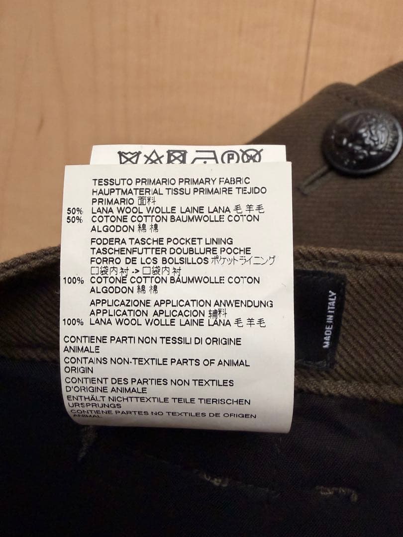 DSQUARED2 ✨ 44 ダークオリーブ　カーゴパンツ