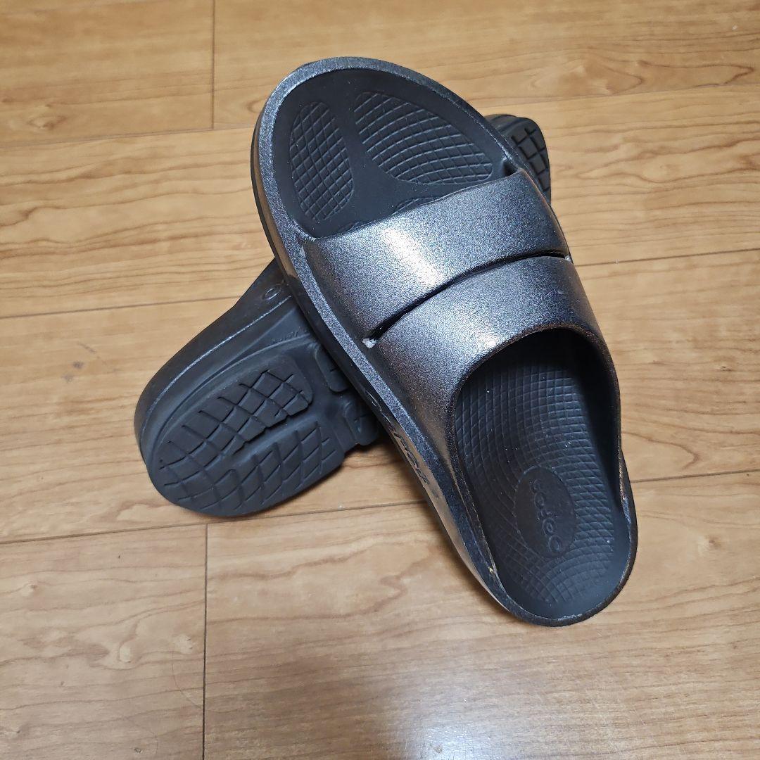 靴 OOmega OOahh Luxe - Black Sparkle