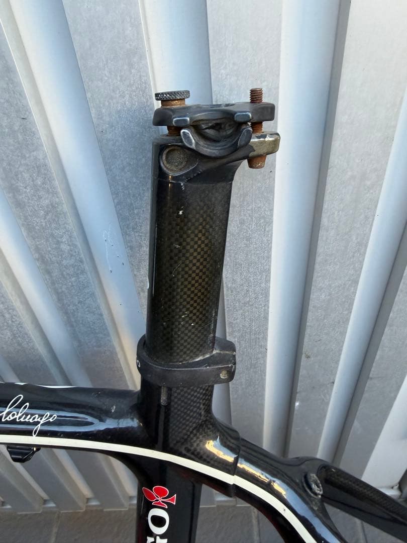 COLNAGO CX-ZERO カーボンフレームセット フォーク塗装割れ？