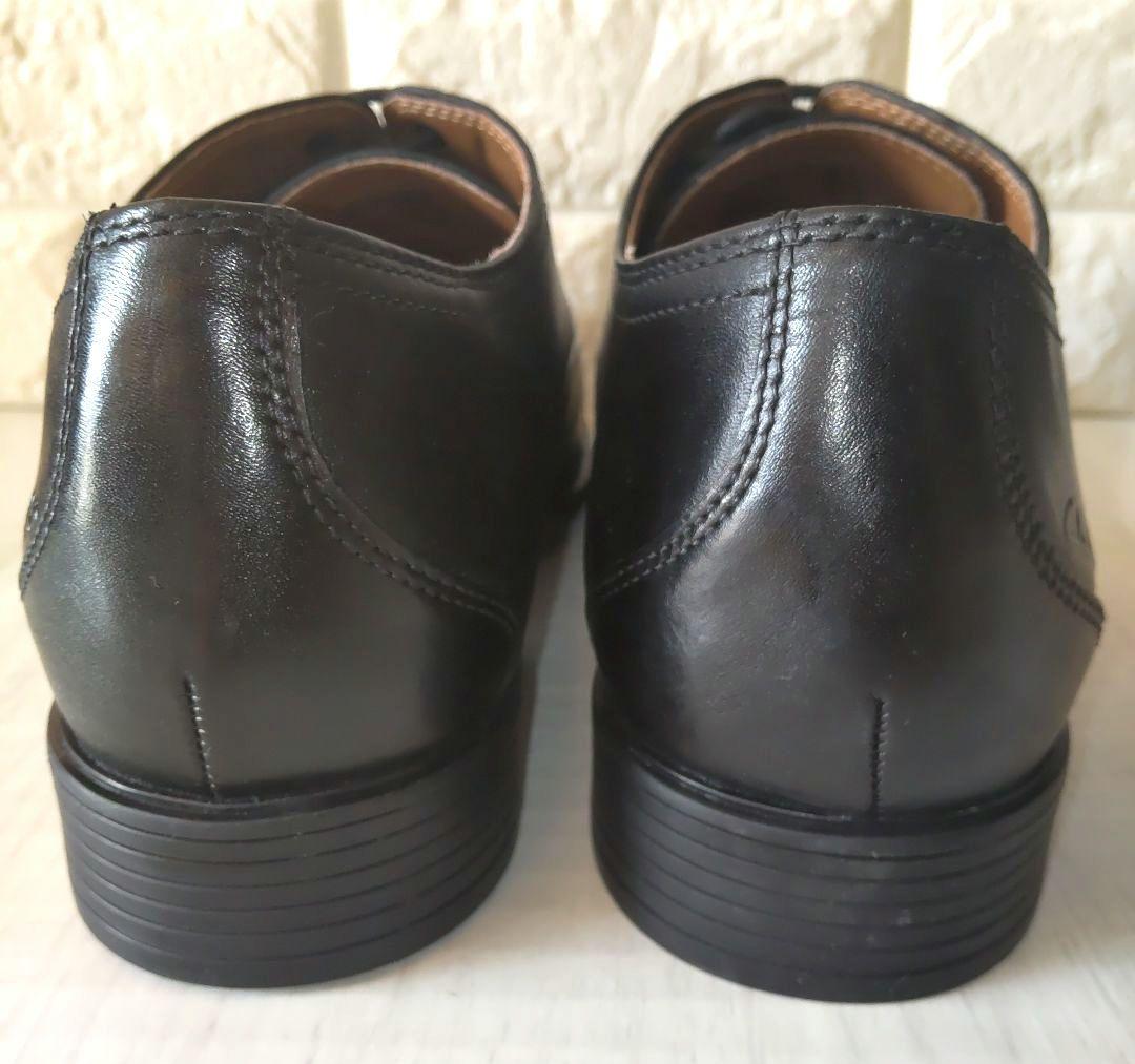 美品✨Clarks✨ビジネス/ワイドフィット/レザー/快適シューズ/26cm