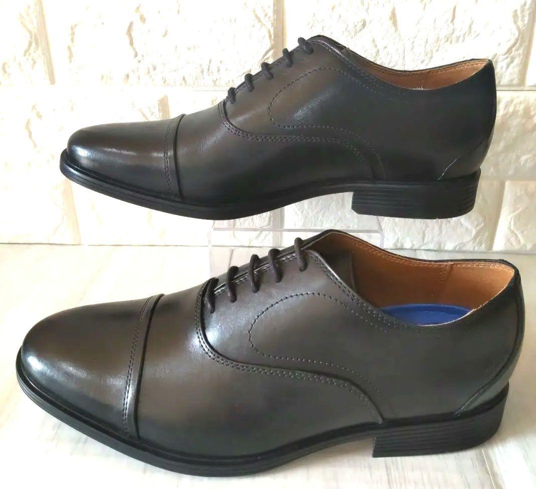 美品✨Clarks✨ビジネス/ワイドフィット/レザー/快適シューズ/26cm