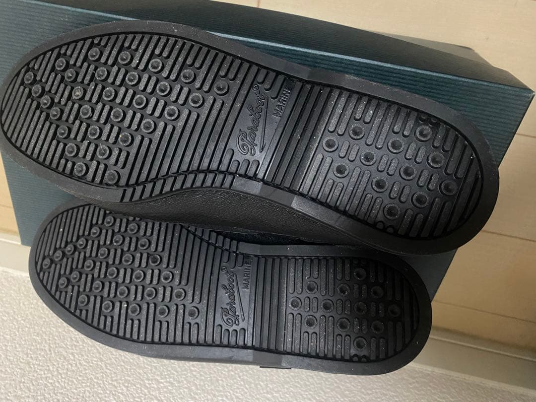 Paraboot バース barth 黒 モカシン　試着のみ　サイズ7