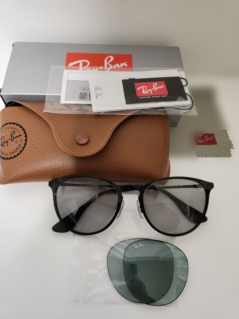 美品Ray-Ban ORB3539 人気エリカメタル 調光レンズサングラス