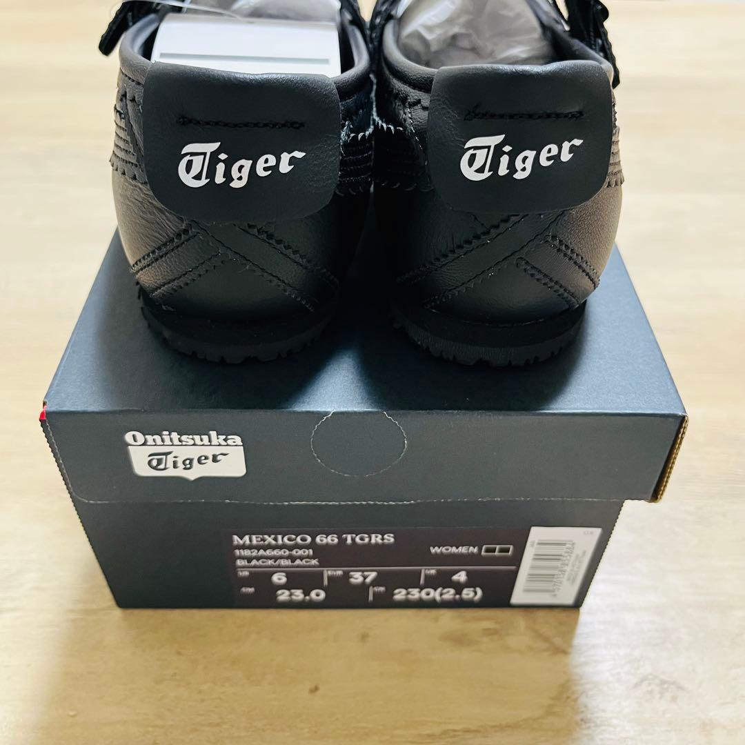 【新品】オニツカタイガー メキシコ 66 TGRS ブラック 23cm