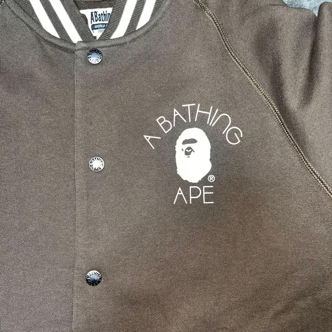 A BATHING APE ブラウン スタジャン