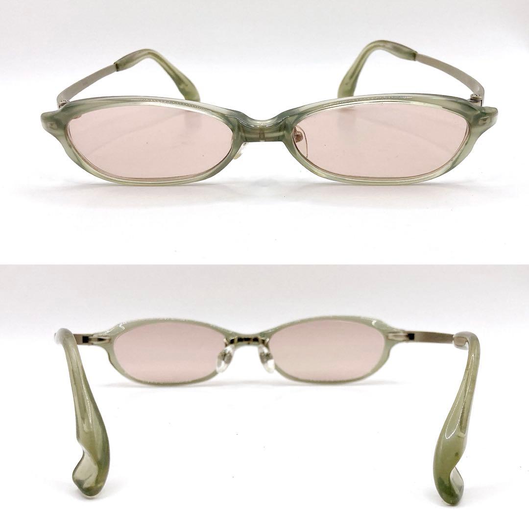 美品✨999.9 NPM-01 7104 フォーナインズ サングラス 度なし